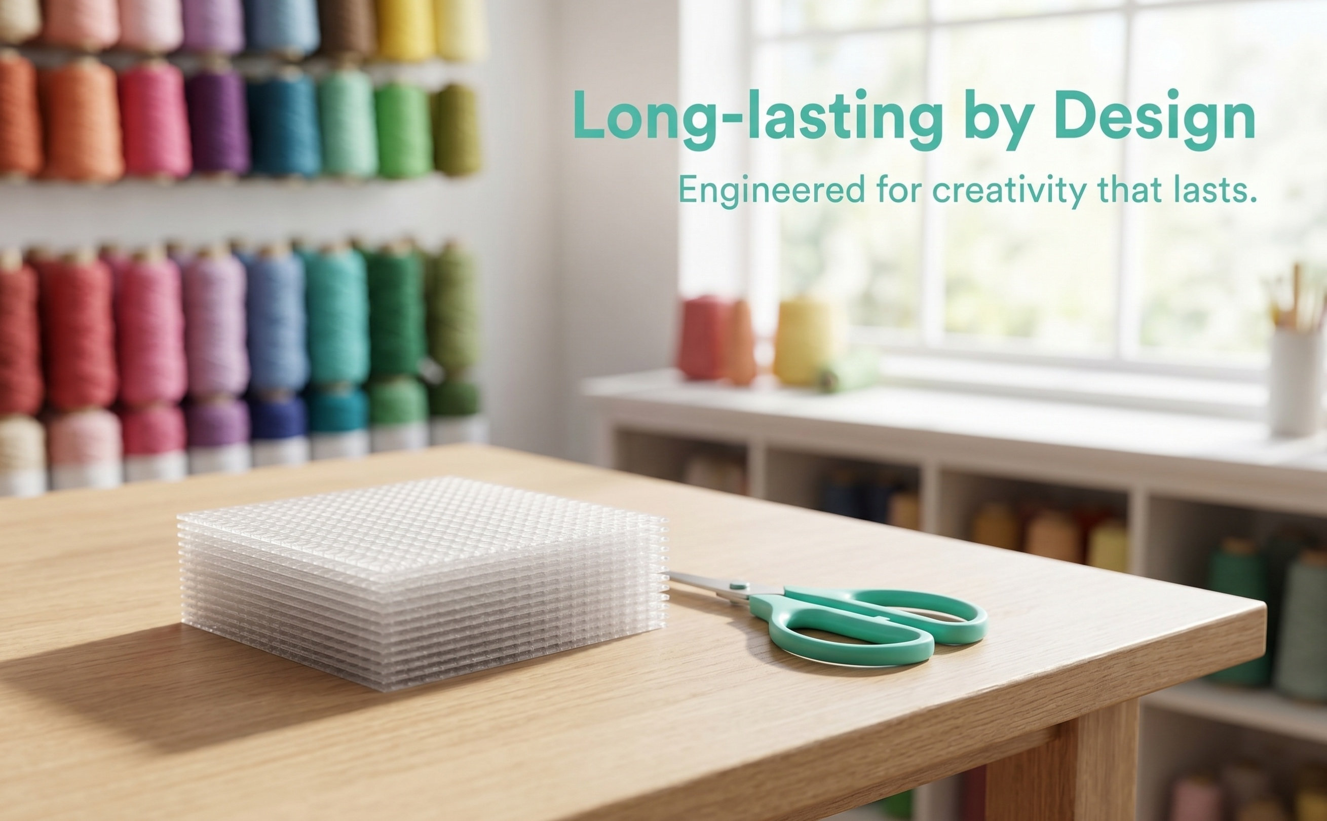 Embroidery Bag - 10Pcs Plastic Mesh Sheets Multi Function