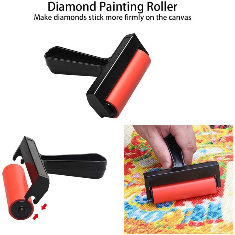 New 5D Diamond Painting Roller - Embroidery Garments ulasan dan harga