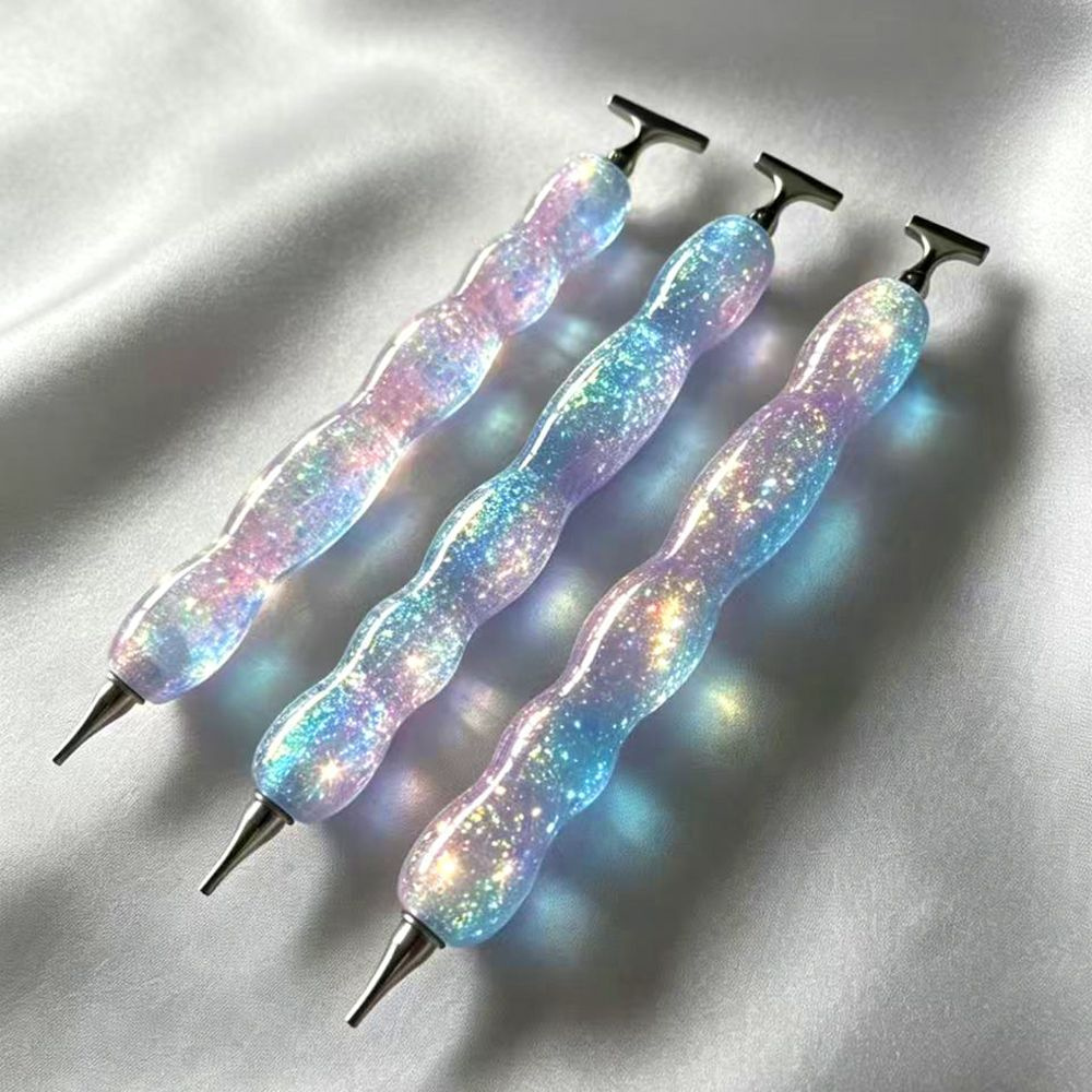 New Pink Blue Shiny Diamond Pa - Embroidery Garments ulasan dan harga