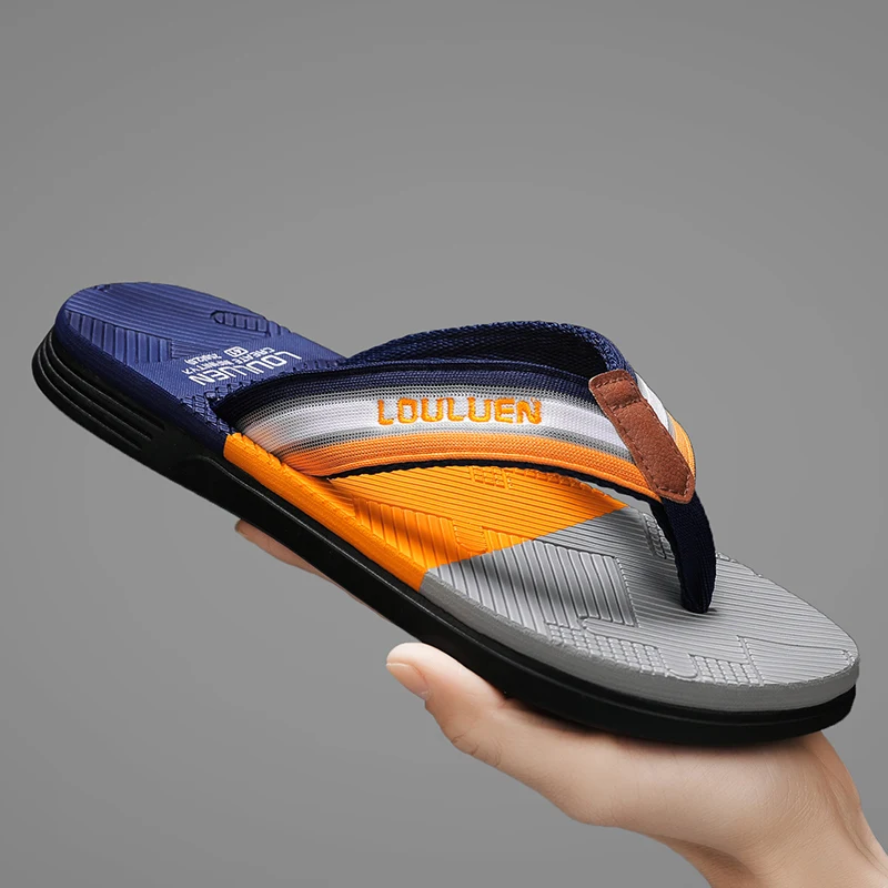 2026 Summer Men Flip Flops Sum - Embroidery Garments ulasan dan harga