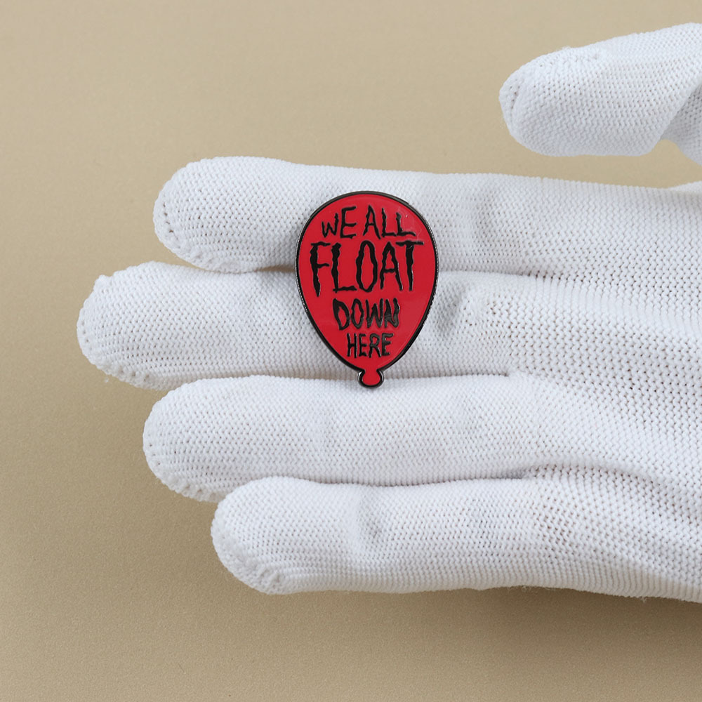 1pc Red Balloon Horror Movie E - Embroidery Bali ulasan dan harga