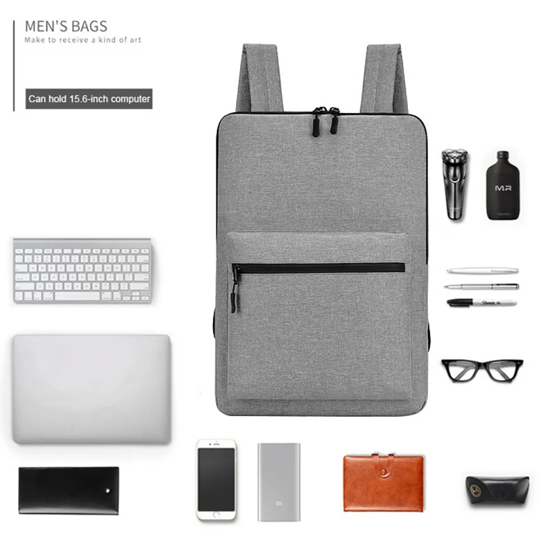 Classic Men's Business Backpac - Embroidery Bag ulasan dan harga