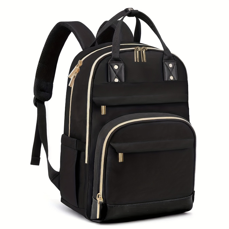 Women Two Tone Laptop Backpack - Embroidery Bag ulasan dan harga