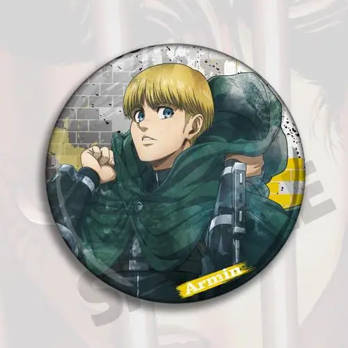 Attack on Titan Anime Merch Ba - Embroidery Reddit ulasan dan harga