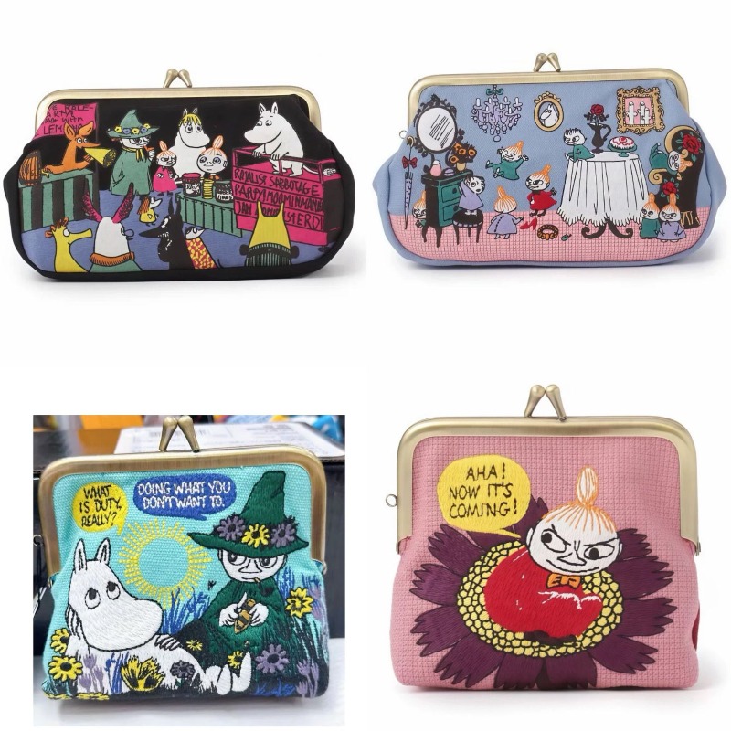 Kawaii Anime Moomins Series Mi - Embroidery Bag ulasan dan harga