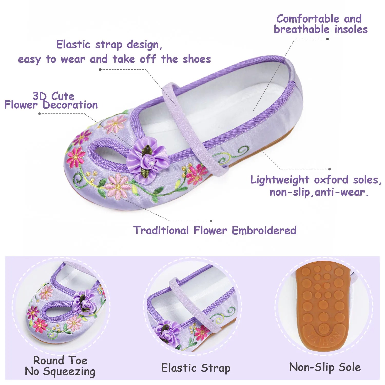 Retro KIds Embroidery Ballet S - Embroidery Rose ulasan dan harga